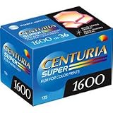 Konica Minolta Centuria Super 1600 - Color print film - 135 (35 mm) - ISO 1600 - 24 exposures