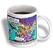 Londons Times Funny Panel Hollywood Cartoons - Paris Hilton Takes A Dive - Mugs