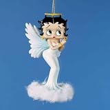 Review Kurt Adler  / Sexy Betty Boop Angel With Feathers Christmas Ornament