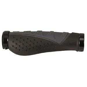 Eleven81 Country Road II Lock On Bicycle Handle Bar Grips - Black/Gray - GRIP6050