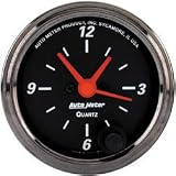 Auto Meter | 1485 2 1/16 Designer Black - Clock