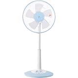 山善(YAMAZEN) 30cmリビング扇風機(押しボタンスイッチ)タイマー付 ホワイトブルー YLT-C301(WA)