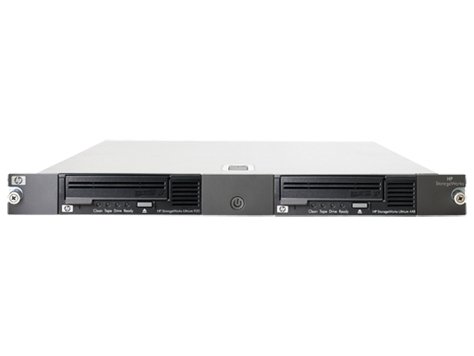 HP StorageWorks Ultrium 1760 SAS Rackmount Single Drive installed in a 1U SAS Rackmount Ta Preisvergleich