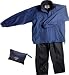 Sporting Goods : Intech Packable Navy Blue Rainsuit