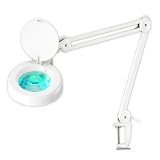Professional 2-in-1 Spring-Arm Magnifier Lamp - 5