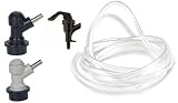 Ball Lock Dispense Kit (Ball Lock Liquid In and Gas Out, Tubing, and Faucet)
