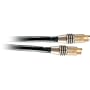 Acoustic Research PR123 Super Video Cable, Gold, S-Video, (25 feet)