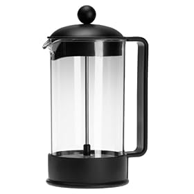 Bodum Brazil Glass 3-Cup Coffee Press, Black