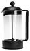 Bodum Brazil Glass 3-Cup Coffee Press, Black