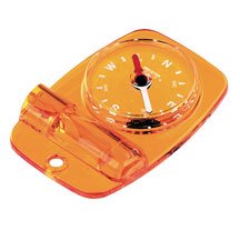 Compasses Signal; Whistle, Lanyard, Orange