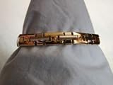 Dual Tone H-Link Bracelet