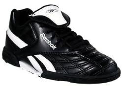 Reebok Boys Campio TD Turf Jr Black/White Cleats