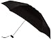 Leighton Genie Manual Open/Close Umbrella, Black