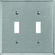 Jackson-Deerfield Mfg. 9PT102 Pewter Tone Wall Plate.