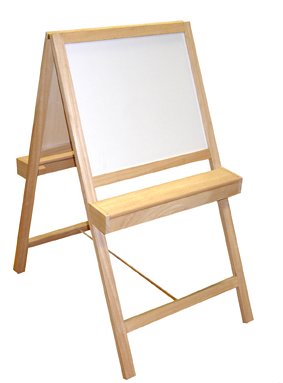 Childrens Toyshop  Toys : Floor Easel with Storage Trays