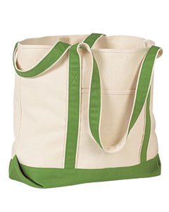 Hyp Sportswear Beach Tote – NATURAL/CLOVER – One Size