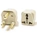 LiteFuze Grounded Universal Travel Plug Adapter (Type M Large 15 amp BS 546) for South Africa - High Quality - Certifications: CE Marking, RoHS Compliant, Patented in 36 countries