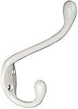 National #N266-056 Heavy Duty White Garment Hook