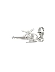Rembrandt Charms Helicopter Charm with Lobster Clasp