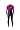 Black/Fuchsia