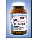 Sedona Labs Colostrum 100% Pure New Zealand 500mg 120 Vegetarian Capsules