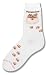 For Bare Feet Pomeranian Dog Socks (1 Pair) - Paw Print (Adult Size)