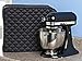 Covermates Keepsakes – Mixer Cover – Dust Protection - Stain Resistant - Washable – Appliance Cover-Black