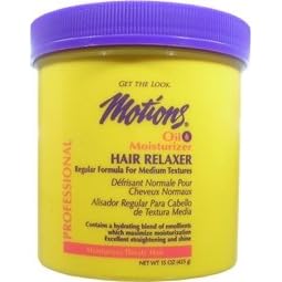 MOTIONS Oil Moisturizer Hair Relaxer Regular Formula for Medium Textures 15oz 425g by Motions