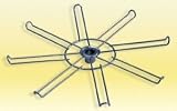 Produkt-Bild: 300 012-700, Hakenkranz D = 700 mm,