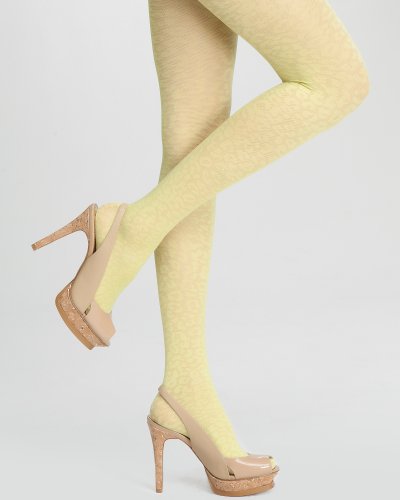 bebe Sheer Animal Print Tight