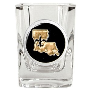 New Orleans Saints Shot Glass 2 Oz