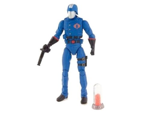 Childrens Toyshop  Toys : G.I. Joe 25th Anniversary - Helmet Cobra Commander with Crystal Element Wave 8