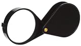 SE Folding Pocket Magnifier, 10X 2in Glass Lens
