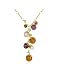 Torrini Tulipani - Gemstone Charms 18K Gold Drop Necklace