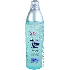 WELLA Liquid Hair Brilliant Spray Gel Volume & Texture Strong Hold 6.8oz/200ml