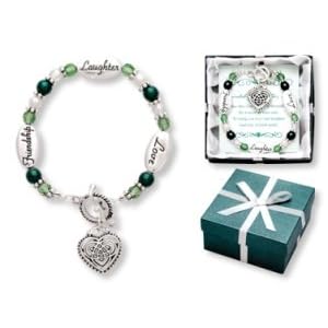 Love Laughter Friendship CELTIC KNOT Irish Pride Expressively Yours Bracelet