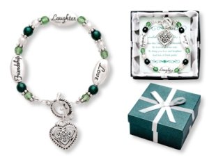 Love Laughter Friendship CELTIC KNOT Irish Pride Expressively Yours Bracelet