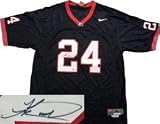Knowshon Moreno Signed Georgia Bulldogs Nike Black Jersey