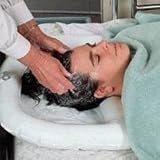 Ableware Inflatable Crescent Shaped Shampoo Basin - Shampoo Basin - 76430-1250