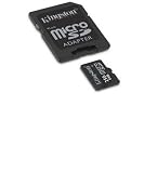 256MB Kingston MicroSD w/ SD Adapter