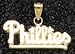 Philadelphia Solid 14K Gold 