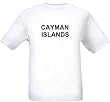 CAYMAN ISLANDS - Country-series - Heather Grey or White T-shirt