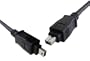 Firewire Cable IEEE 1394 4 Pin to 4 Pin 1.8M