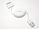 iPotronic USB-iTronic - Retractable Data/Charger Cable - iPod Dock Connector to USB 2.0 Cable [IPODOCKUSB]