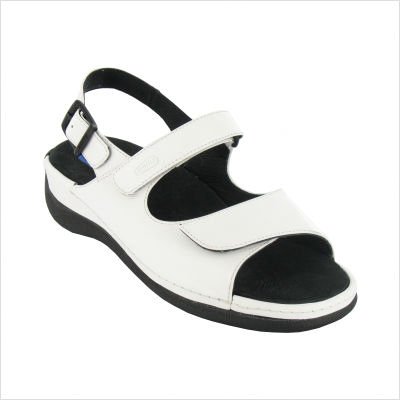 Wolky 1500300 Adjust Women's Ankle Strap Sandals Color: Black, Size: 11.5