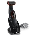 Philips BG202415 - Afeitadora corporal 100% lavable, uso seco-h�medo, incluye 1 peine con ajuste de longitud