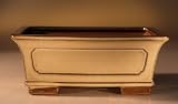 Bonsai Boy's Rectangle - Glazed Mustard<br>6.0x4.5x2.5