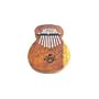 Mahogany Carved Kalimba, medium