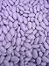 Gourmet Food : Grecian Imports Brand - Jordan Almonds - Super Fine (Best Grade) - Violet/Lavendar - Polished (shiny) 1 pound