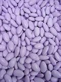Grecian Imports Brand - Jordan Almonds - Super Fine (Best Grade) - Violet/Lavendar - Polished (shiny) 1 pound